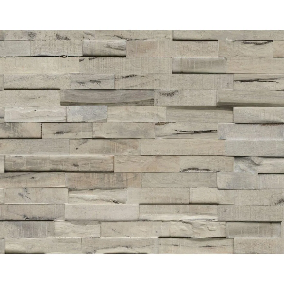 Indo Slimwood Hevea Gun Smoked Inh. 9Stueck, 560x200x8-18 mm