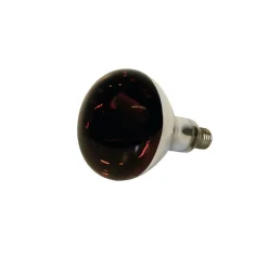 Infrarotlampe 250 Watt Hartglas rot