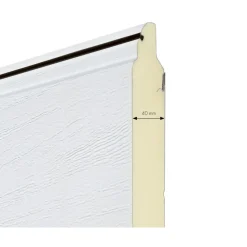 IsoMatic M-Sicke Woodgrain RAL 90102500x2125mm