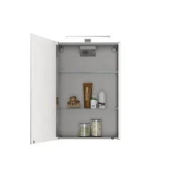 Jokey LED-Spiegelschrank Single Alu