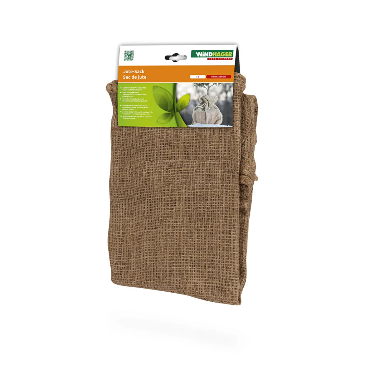 Jute-Sack 60x100cm, natur