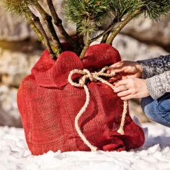 Jute-Sack 70x100 cm, rot
