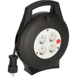 Kabelbox Vario-Line VL2-X 10m4-fach schwarz H05VV-F3G1,5
