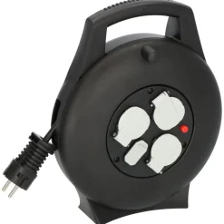 Kabelbox Vario-Line VL2-X 10m USB4-fach schwarz H05VV-F 3G1,5 2xUSB