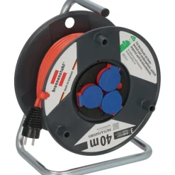 Kabeltrommel mit 40m KabellaengeH05VV-F3G1.5 IP44