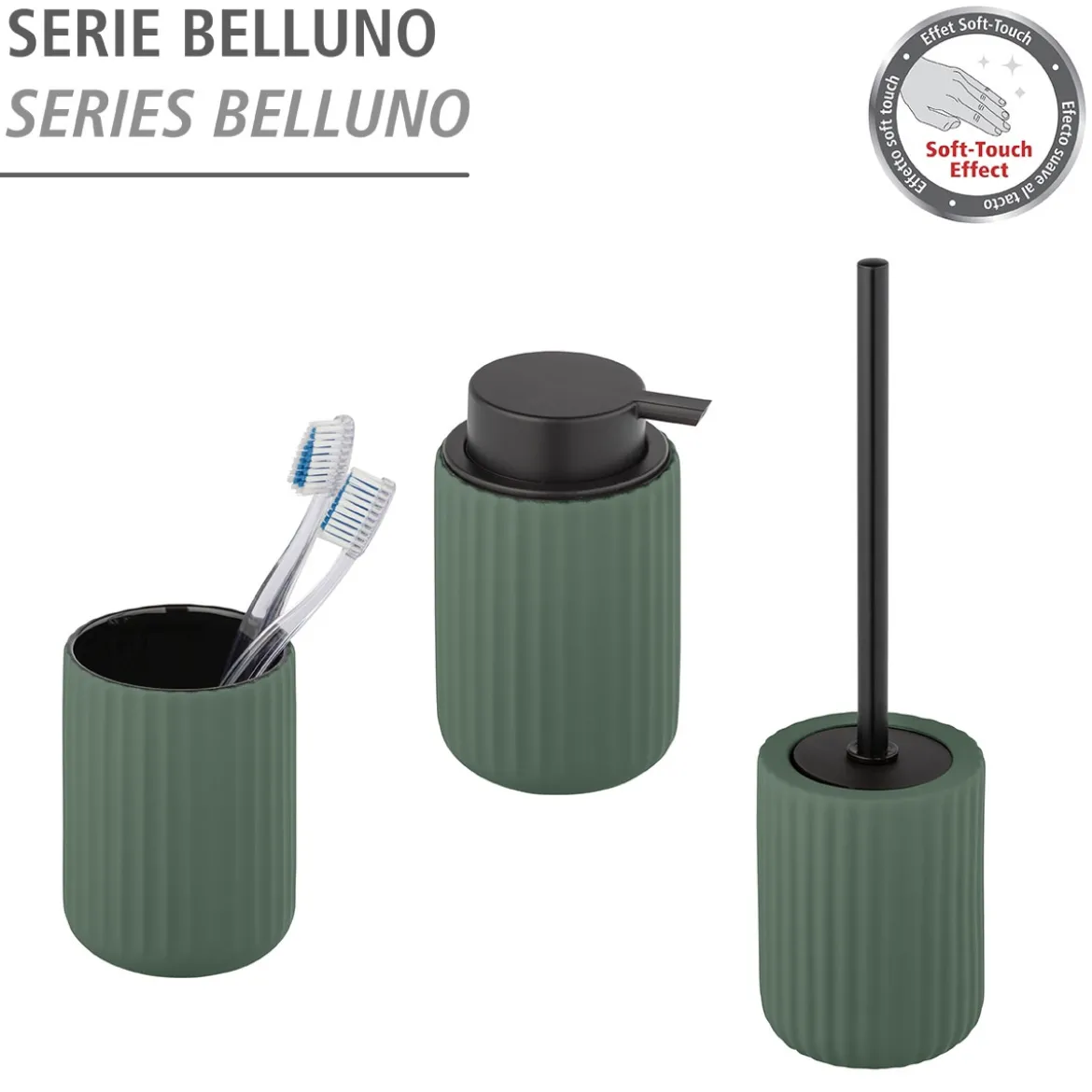 Keramik Seifenspender Mod. Belluno gruen