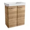 Keramik WT GWC 55,5x16x30 cm li. weissf. WT-Unterschraenke Milano GWC 8433x