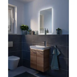 Keramik WT GWC 55,5x16x30 cm li. weissf. WT-Unterschraenke Milano GWC 8433x