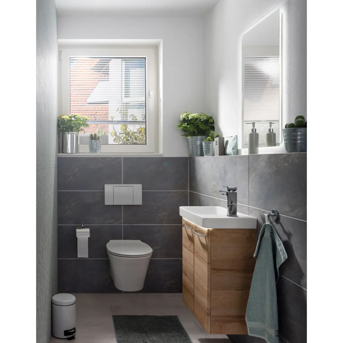 Keramik WT GWC 55,5x16x30 cm li. weissf. WT-Unterschraenke Milano GWC 8433x