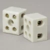 Keramikklemmen 2-polig VDE weiß 2,5-4 mm 2 Stück