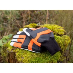Kerbl Motorsägenhandschuh Forester schwarz Größe 9/L