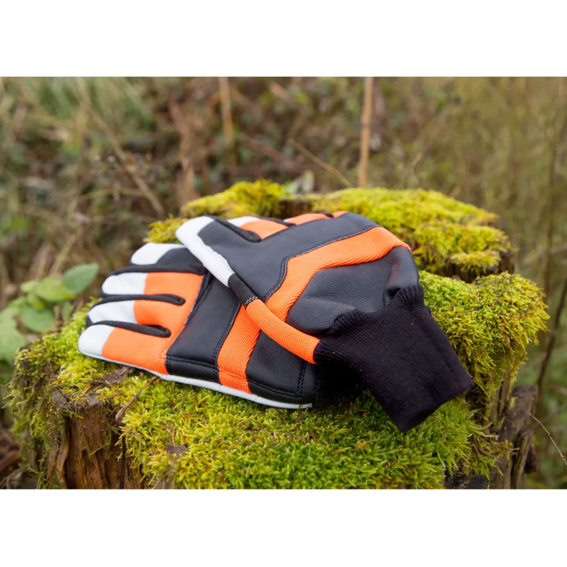 Kerbl Motorsägenhandschuh Forester schwarz Größe 9/L