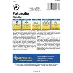 Kiepenkerl Aromapetersilie Afrodite Profi-Line