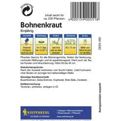 Kiepenkerl Bohnenkraut einjährig