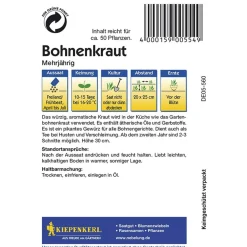Kiepenkerl Bohnenkraut mehrjährig
