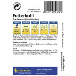 Kiepenkerl Futterkohl Westfälischer Furchenkohl