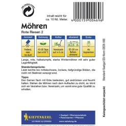 Kiepenkerl Möhren Rote Riesen 2