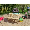 Kinder Picknick-Tisch, Nadelholz unbeh.89x90x51cm