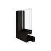 Kippfenster Q59 600 x 500 mm ISO Glas braun