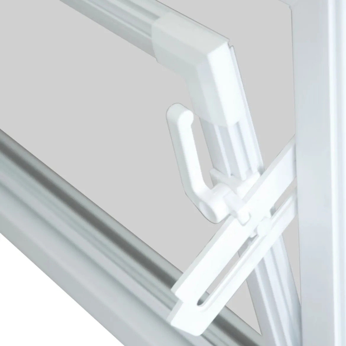 Kippfenster Q59 900 x 600 mm ISO Glas weiss
