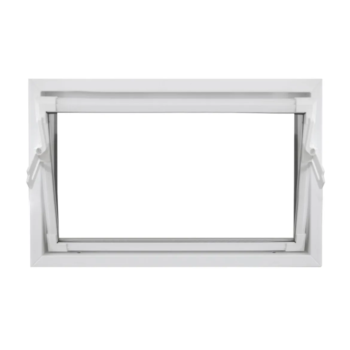 Kippfenster Q59 900 x 600 mm ISO Glas weiss