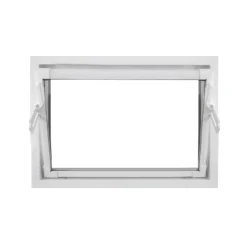 Kippfenster Q59 800 x 600 mm ISO Glas weiss