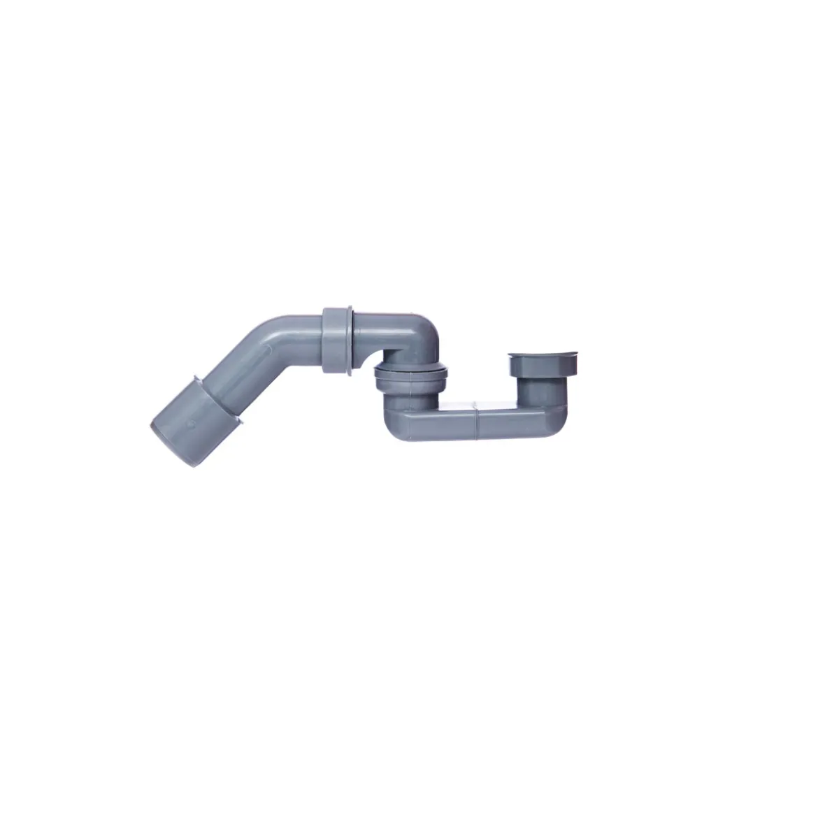 Kirchhoff Siphon ECO-SAVE KS grau 1 1/2" x Durchmesser 40/50 mm für Brausetasse