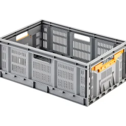Klappbox grau 60 x 22 x 40 cm