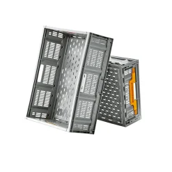 Klappbox grau 60 x 22 x 40 cm