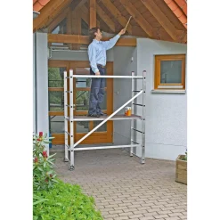 Kleingerüst mit Fahrrollen