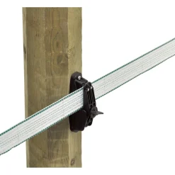 Klemmisolator Premium für 40 mm schwarz 10 Stück