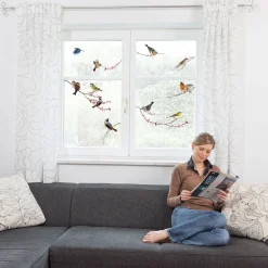 KomarFenstersticker Birds 31x31 cm