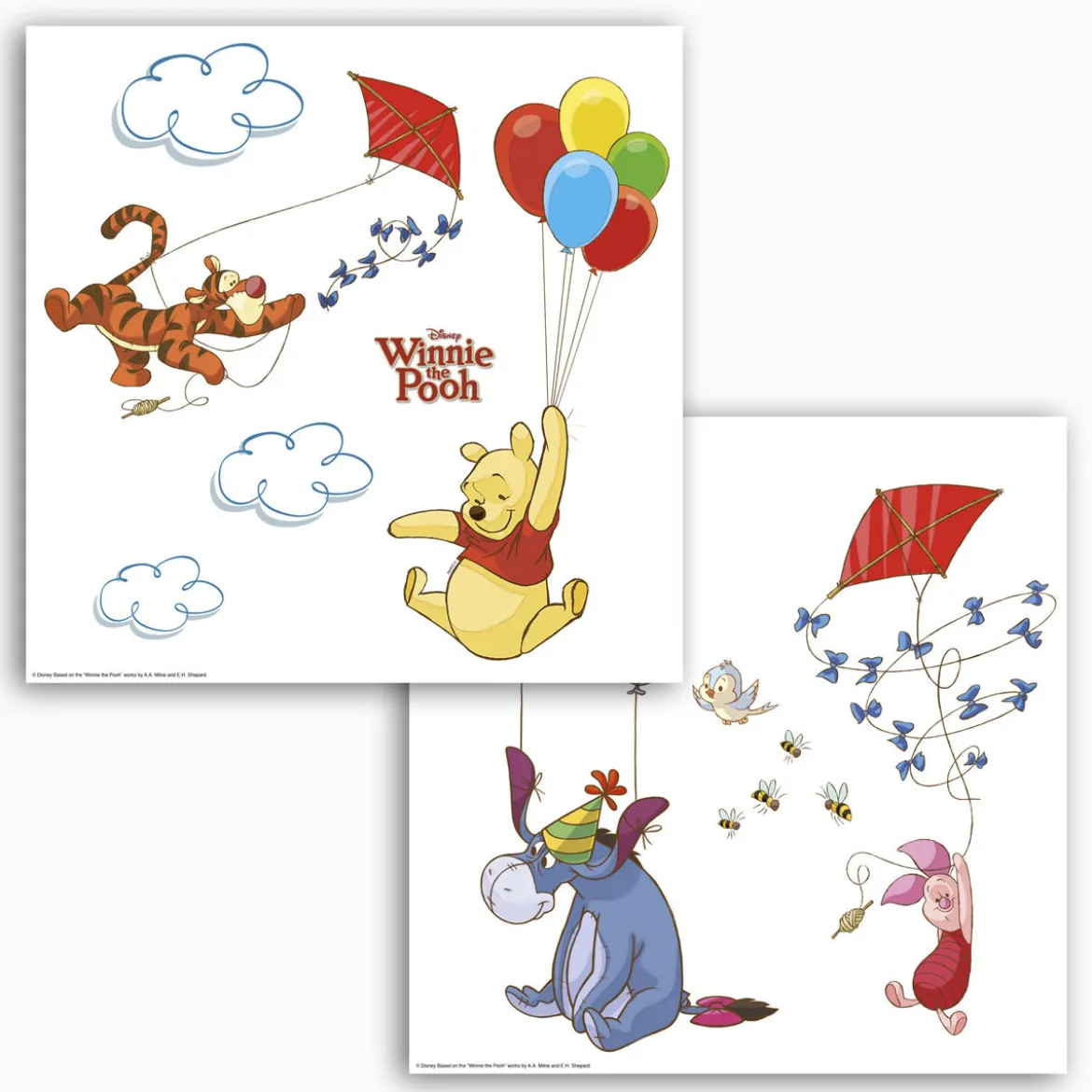 KomarFenstersticker Disney Window Winnie the Pooh 31x31 cm