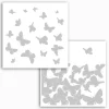 KomarFenstersticker Schmetterlinge 31x31 cm
