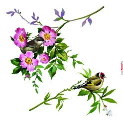 KomarFenstersticker Spring Fever 31x31 cm