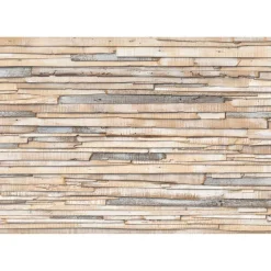 Komar Papier-Fototapete Whitewashed Wood 368 x 254 cm