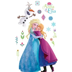 KomarSelbstklebende Vlies Wandtattoo Frozen Nordic Summer XXL 127x200 cm