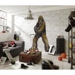 KomarSelbstklebende Vlies Wandtattoo Star Wars XXL Chewbacca 127x200 cm