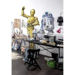 KomarSelbstklebende Vlies Wandtattoo Star Wars XXL C-3PO 127x200 cm