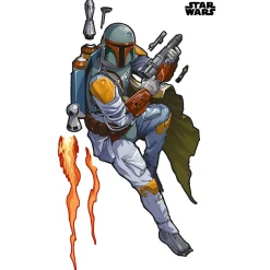KomarSelbstklebende Vlies Wandtattoo Star Wars XXL Boba Fett 127x200 cm