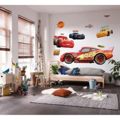 KomarSelbstklebende Vlies Wandtattoo Cars XXL 127x200 cm