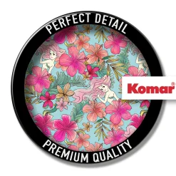KomarVlies Fototapete Ariel Pink Flower 200x280 cm
