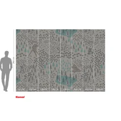 KomarVlies Fototapete Bambi Woodland 400x280 cm