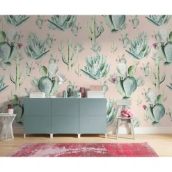KomarVlies Fototapete Cactus Rose 400x250 cm