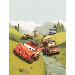 KomarVlies Fototapete Cars Camping 200x280 cm