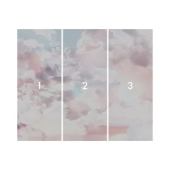 KomarVlies Fototapete Clouds 300x250 cm