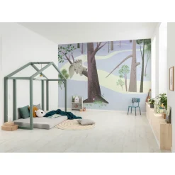 KomarVlies Fototapete Dumbo Sleep on Tree 400x280 cm