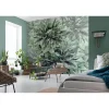 KomarVlies Fototapete Emerald Flowers 300x280 cm