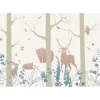 KomarVlies Fototapete Forest Animals 400x280 cm