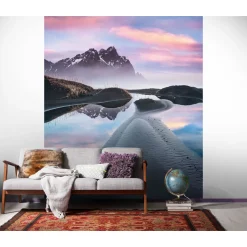 KomarVlies Fototapete Glowing Vestrahorn 200x250 cm